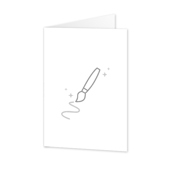 Folded Card Portrait 10 x 14,3 cm Folded Card Portrait 10 x 14,3 cm