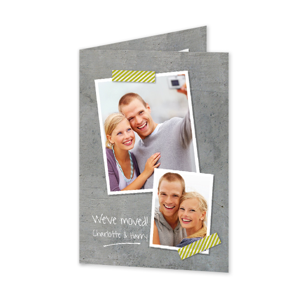 Folded Card Portrait 10 x 14,3 cm