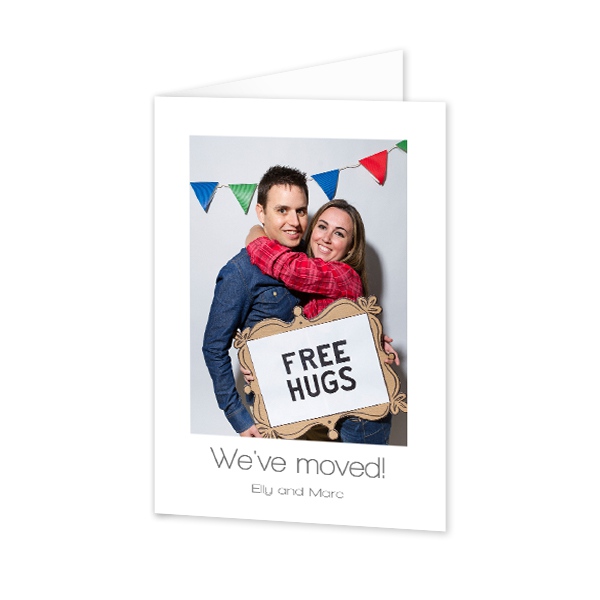 Folded Card Portrait 10 x 14,3 cm Folded Card Portrait 10 x 14,3 cm