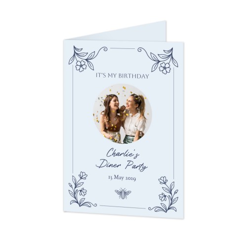 Folded Card Portrait 10 x 14,3 cm