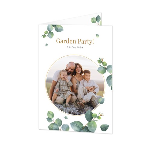 Doble Fotokort Stående 10 x 14,3 cm