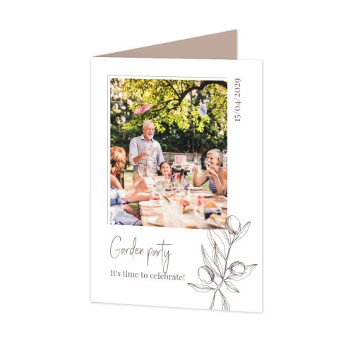 Falt-Grusskarte Hochformat 10 x 14,3 cm Falt-Grusskarte Hochformat 10 x 14,3 cm