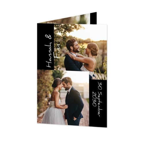 Folded Card Portrait 10 x 14,3 cm