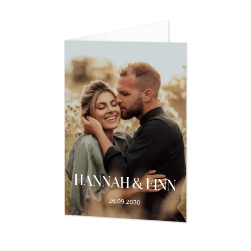 Elegant Text Full Photo