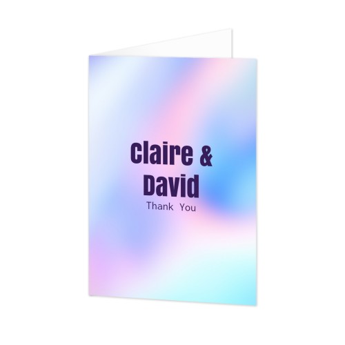 Folded Card Portrait 10 x 14,3 cm