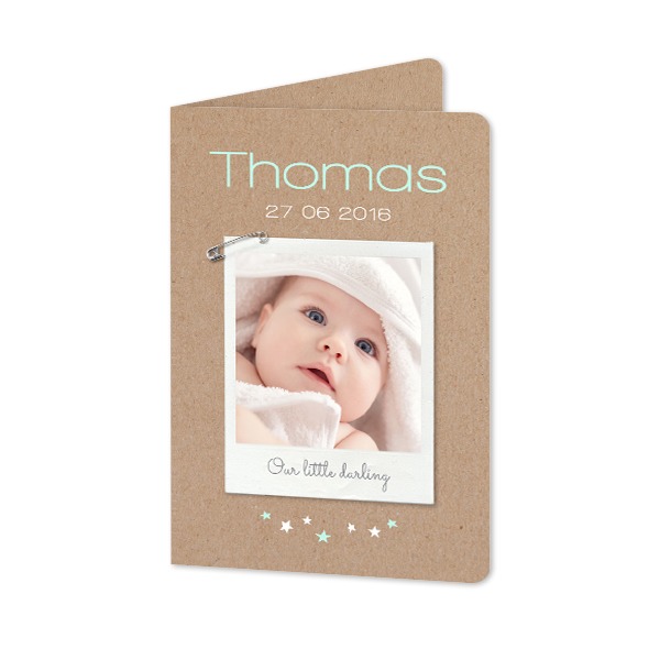 Folded Card portrait rounded corners 10 x 14,3 cm