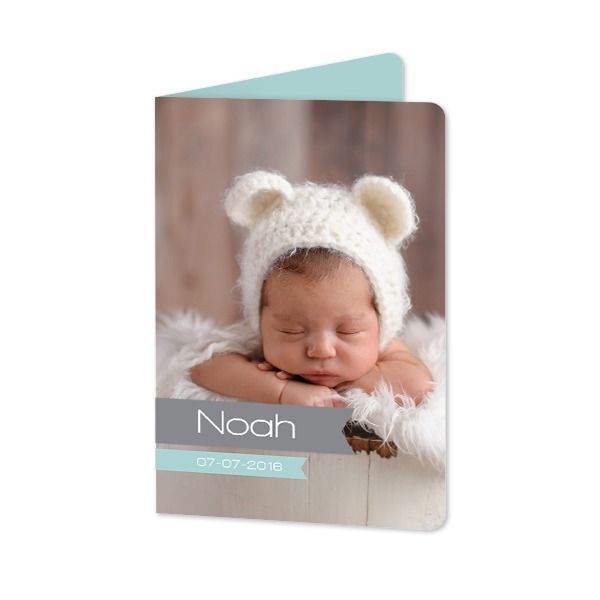 Folded Card portrait rounded corners 10 x 14,3 cm