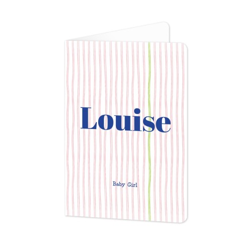 Folded Card portrait rounded corners 10 x 14,3 cm