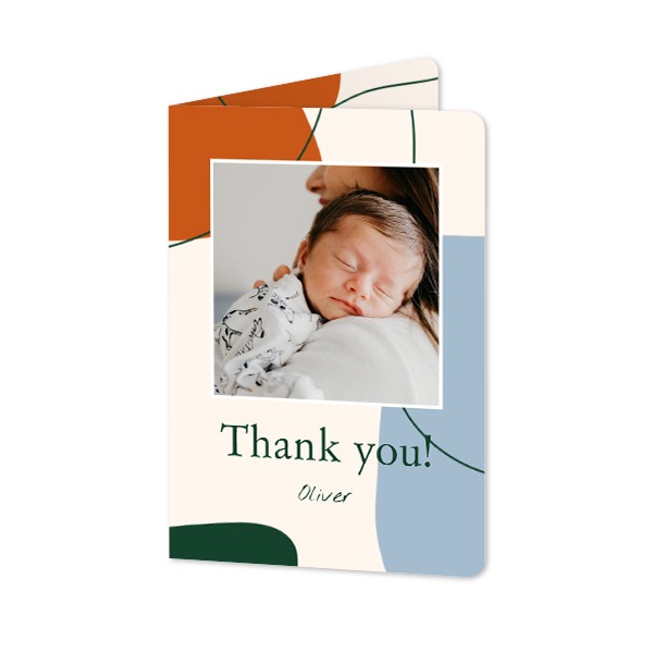 Folded Card portrait rounded corners 10 x 14,3 cm Folded Card portrait rounded corners 10 x 14,3 cm