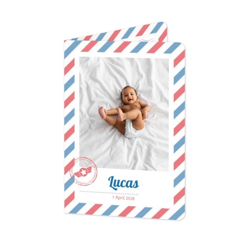 Foldede Fotokort portræt runde hjørner 10 x 14,3 cm