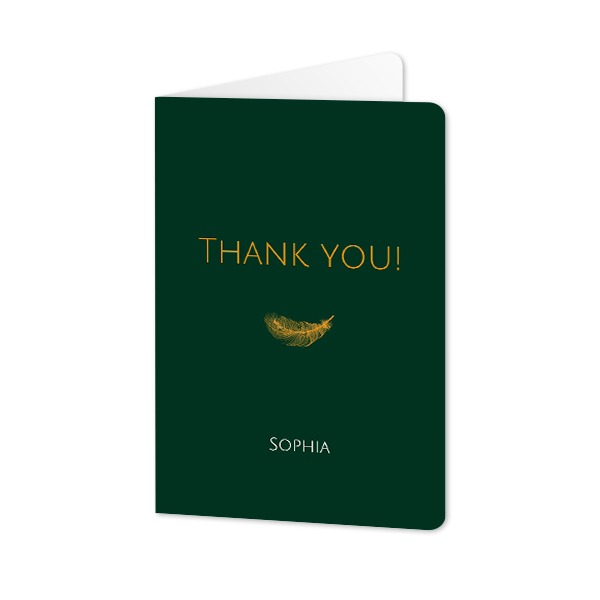 Foldede Fotokort portræt runde hjørner 10 x 14,3 cm