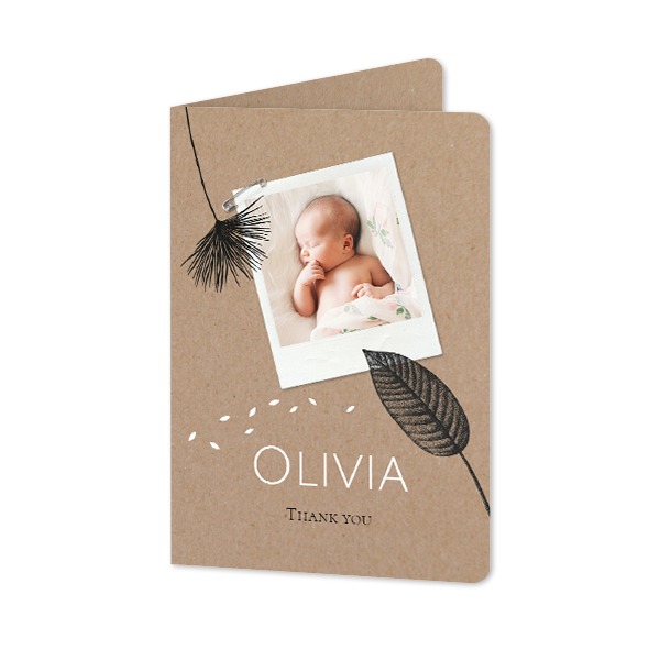 Folded Card portrait rounded corners 10 x 14,3 cm