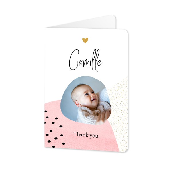Folded Card portrait rounded corners 10 x 14,3 cm Folded Card portrait rounded corners 10 x 14,3 cm