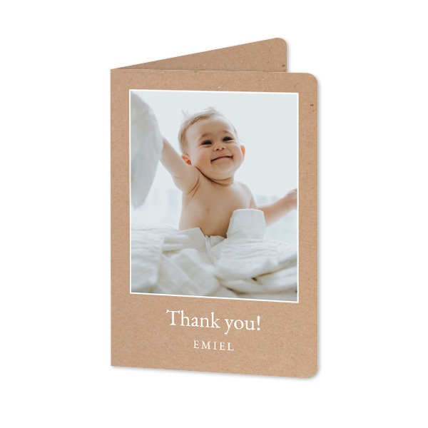 Folded Card portrait rounded corners 10 x 14,3 cm