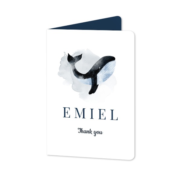 Folded Card portrait rounded corners 10 x 14,3 cm