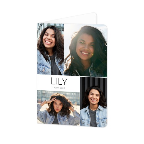 Folded Card portrait rounded corners 10 x 14,3 cm Folded Card portrait rounded corners 10 x 14,3 cm