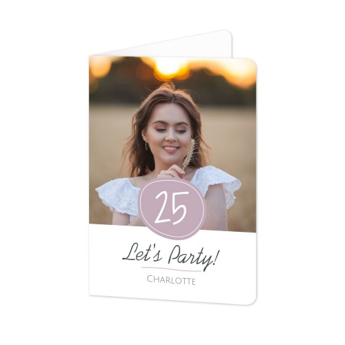 Faire-part 2 volets Portrait coins arrondis 10 x 14,3 cm Faire-part 2 volets Portrait coins arrondis 10 x 14,3 cm