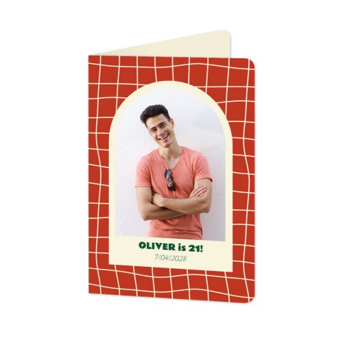 Folded Card portrait rounded corners 10 x 14,3 cm Folded Card portrait rounded corners 10 x 14,3 cm