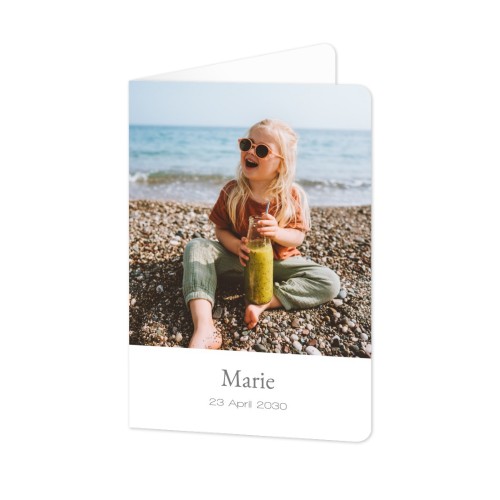 Doble Fotokort Stående runde hjørner 10 x 14,3 cm