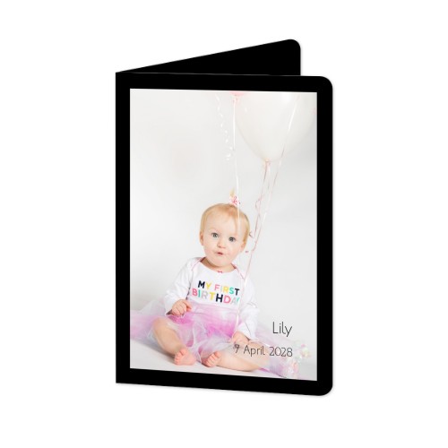 Folded Card portrait rounded corners 10 x 14,3 cm Folded Card portrait rounded corners 10 x 14,3 cm