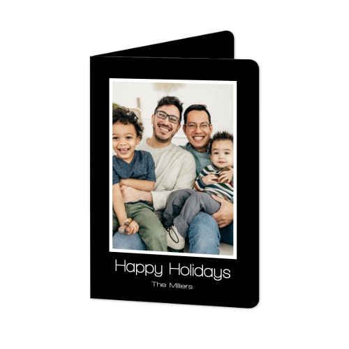 Folded Card portrait rounded corners 10 x 14,3 cm