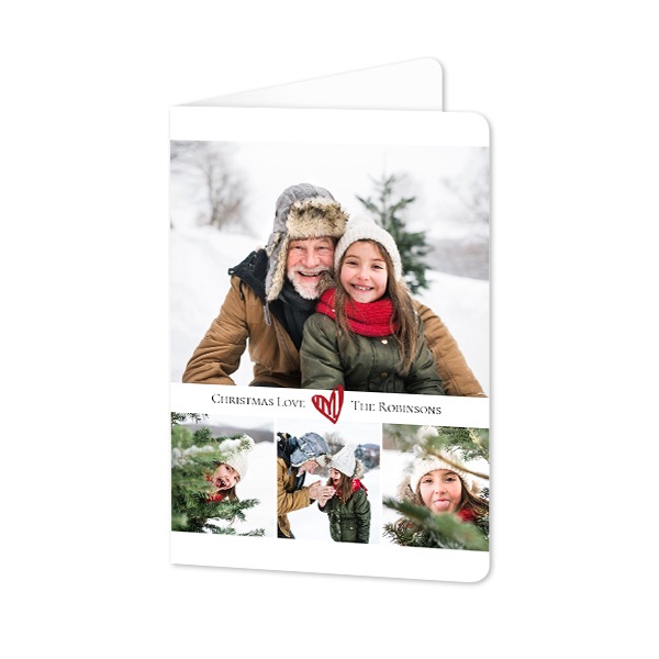 Folded Card portrait rounded corners 10 x 14,3 cm Folded Card portrait rounded corners 10 x 14,3 cm