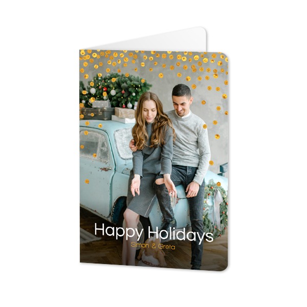 Folded Card portrait rounded corners 10 x 14,3 cm Folded Card portrait rounded corners 10 x 14,3 cm