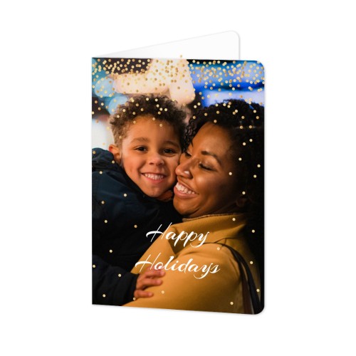 Folded Card portrait rounded corners 10 x 14,3 cm