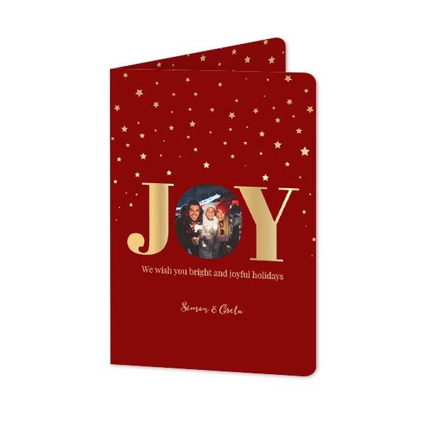 Vikta Fotokort Stående rundade hörn 10 x 14,3 cm