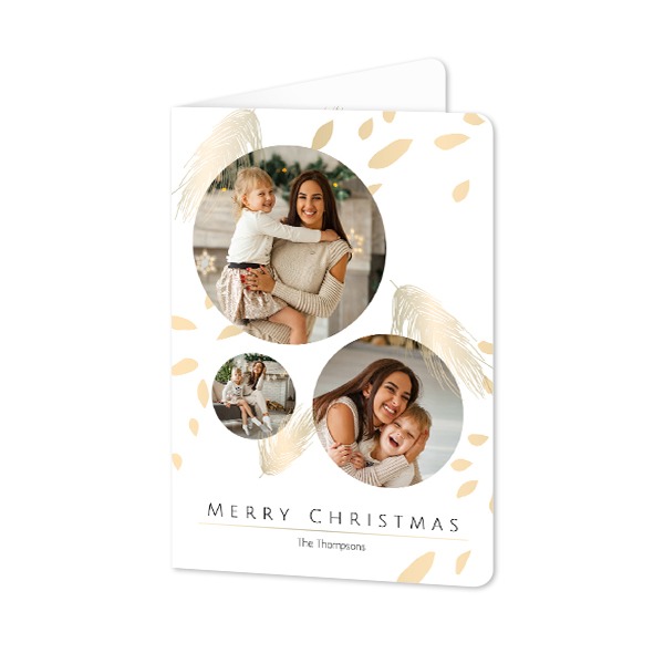 Gevouwen Kaart staand met ronde hoeken 10 x 14,3 cm Gevouwen Kaart staand met ronde hoeken 10 x 14,3 cm