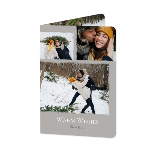 Folded Card portrait rounded corners 10 x 14,3 cm