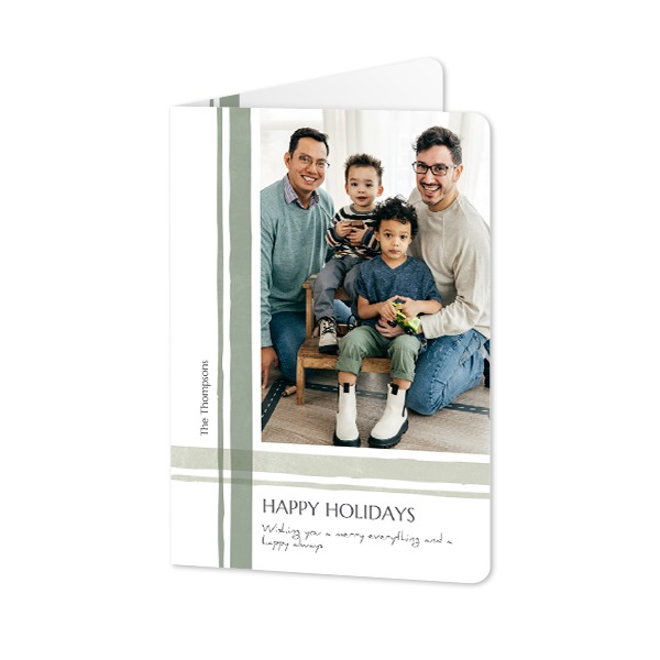 Folded Card portrait rounded corners 10 x 14,3 cm