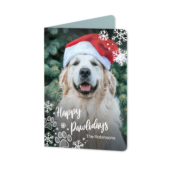 Folded Card portrait rounded corners 10 x 14,3 cm