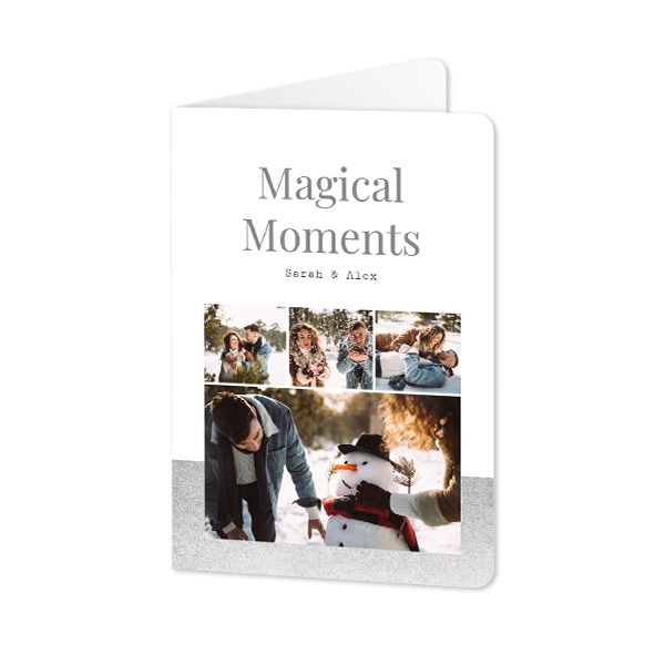 Folded Card portrait rounded corners 10 x 14,3 cm Folded Card portrait rounded corners 10 x 14,3 cm