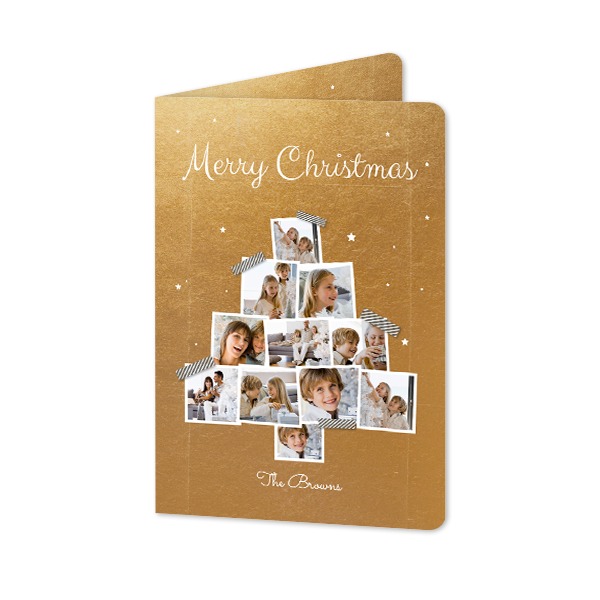 Gevouwen wenskaart staand met ronde hoeken 10 x 14,3 cm Gevouwen wenskaart staand met ronde hoeken 10 x 14,3 cm