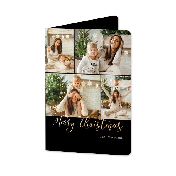 Foldede Fotokort portræt runde hjørner 10 x 14,3 cm Foldede Fotokort portræt runde hjørner 10 x 14,3 cm