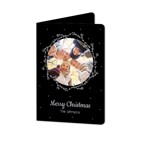 Folded Card portrait rounded corners 10 x 14,3 cm Folded Card portrait rounded corners 10 x 14,3 cm