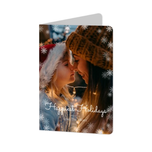 Folded Card portrait rounded corners 10 x 14,3 cm