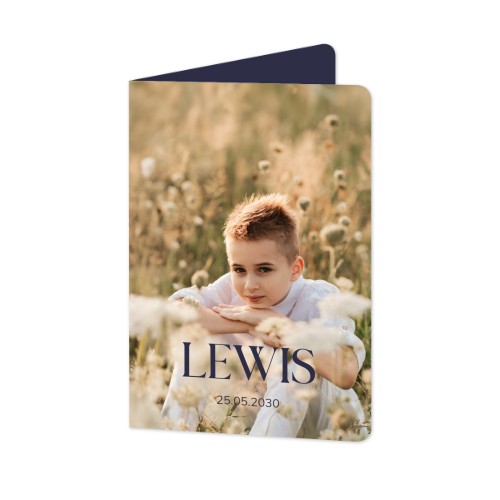 Faire-part 2 volets Portrait coins arrondis 10 x 14,3 cm Faire-part 2 volets Portrait coins arrondis 10 x 14,3 cm