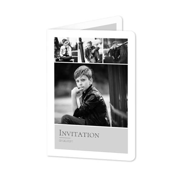 Folded Card portrait rounded corners 10 x 14,3 cm Folded Card portrait rounded corners 10 x 14,3 cm