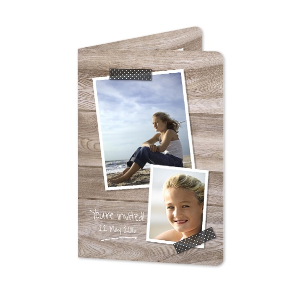 Falt-Grusskarte Hochformat mit abgerundeten Ecken 10 x 14,3 cm