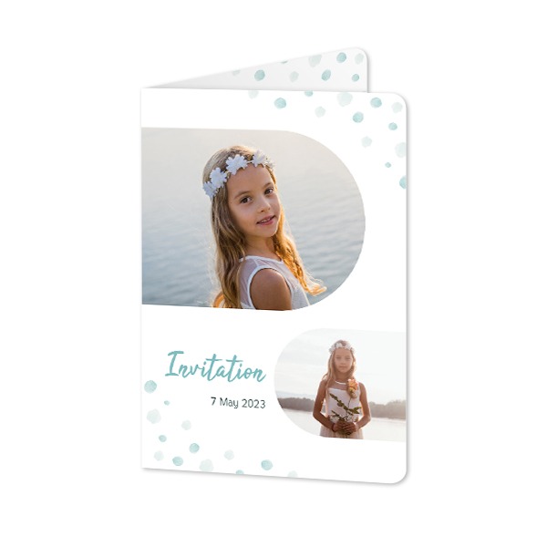 Falt-Grusskarte Hochformat mit abgerundeten Ecken 10 x 14,3 cm Falt-Grusskarte Hochformat mit abgerundeten Ecken 10 x 14,3 cm