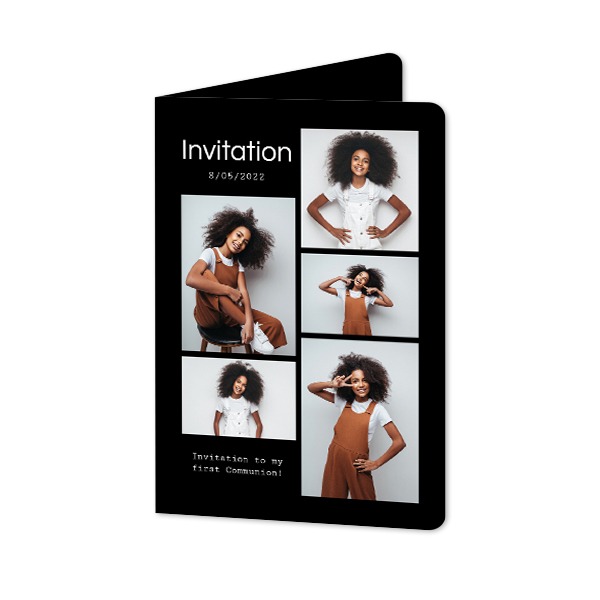 Folded Card portrait rounded corners 10 x 14,3 cm Folded Card portrait rounded corners 10 x 14,3 cm