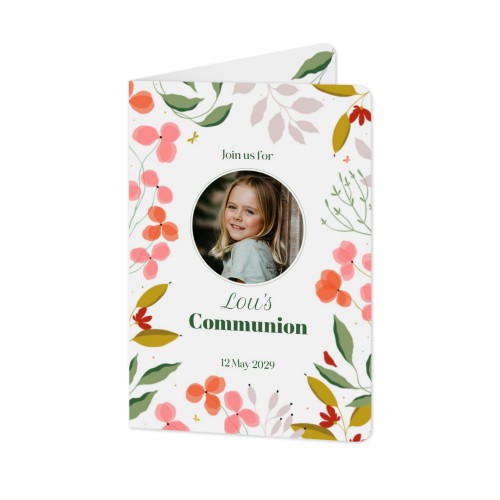 Doble Fotokort Stående runde hjørner 10 x 14,3 cm