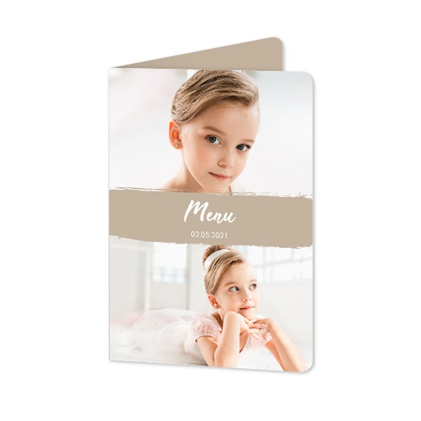 Falt-Grusskarte Hochformat mit abgerundeten Ecken 10 x 14,3 cm