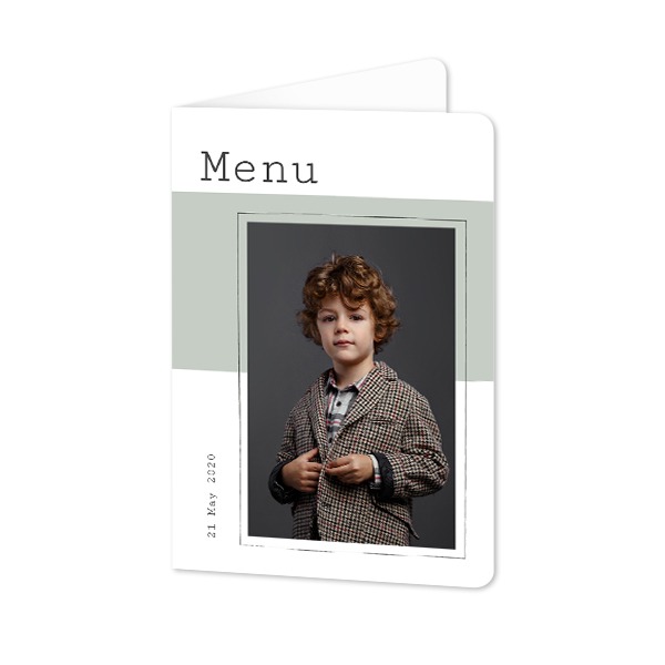 Folded Card portrait rounded corners 10 x 14,3 cm