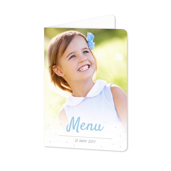 Folded Card portrait rounded corners 10 x 14,3 cm