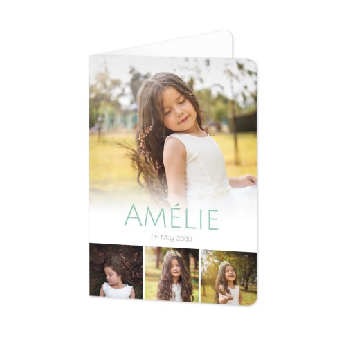Folded Card portrait rounded corners 10 x 14,3 cm Folded Card portrait rounded corners 10 x 14,3 cm