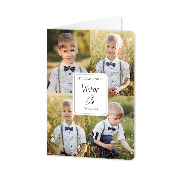 Vikta Fotokort Stående rundade hörn 10 x 14,3 cm Vikta Fotokort Stående rundade hörn 10 x 14,3 cm