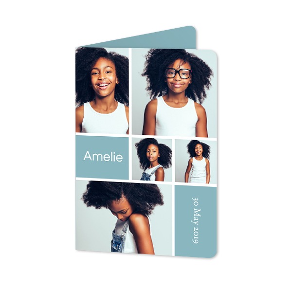 Folded Card portrait rounded corners 10 x 14,3 cm Folded Card portrait rounded corners 10 x 14,3 cm